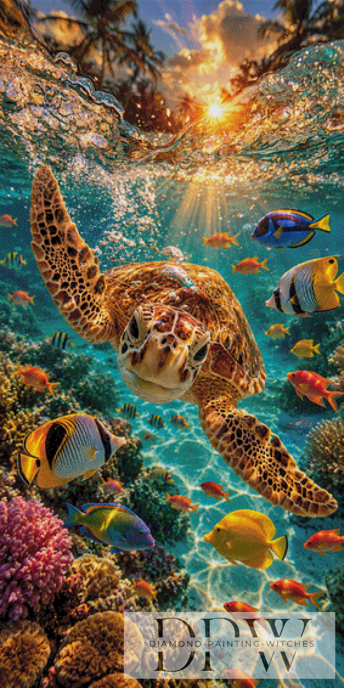 Pixxel PicsのTropic Turtle（370色）