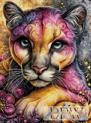 CleoDora作「Blütenraubkatze」、270色使用