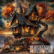 Herbstliches Hexenhaus by Casalla Vendetta mit 230 Farben