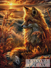 Fuchs im Abendrot by CreatiVart mit 180 Farben