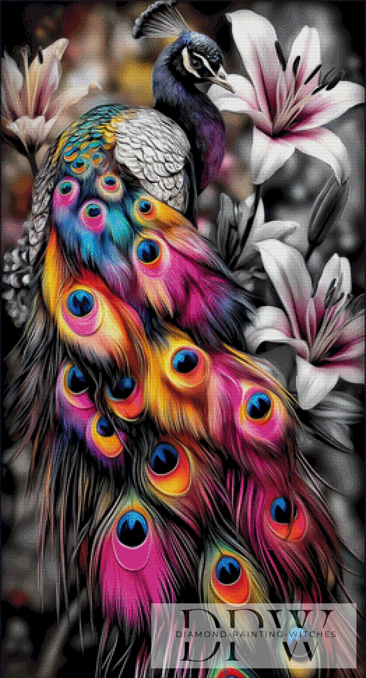 theA.artによるAloha-Peacock（350色）