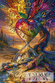 Pixxel PicsによるAbstract Hourglass（370色）