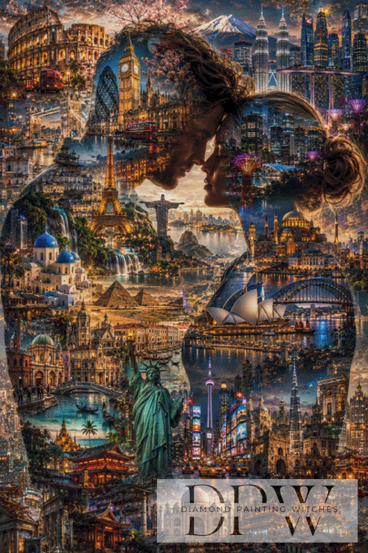 Liebe geht durch die Welt (theA.art作、330色使用)