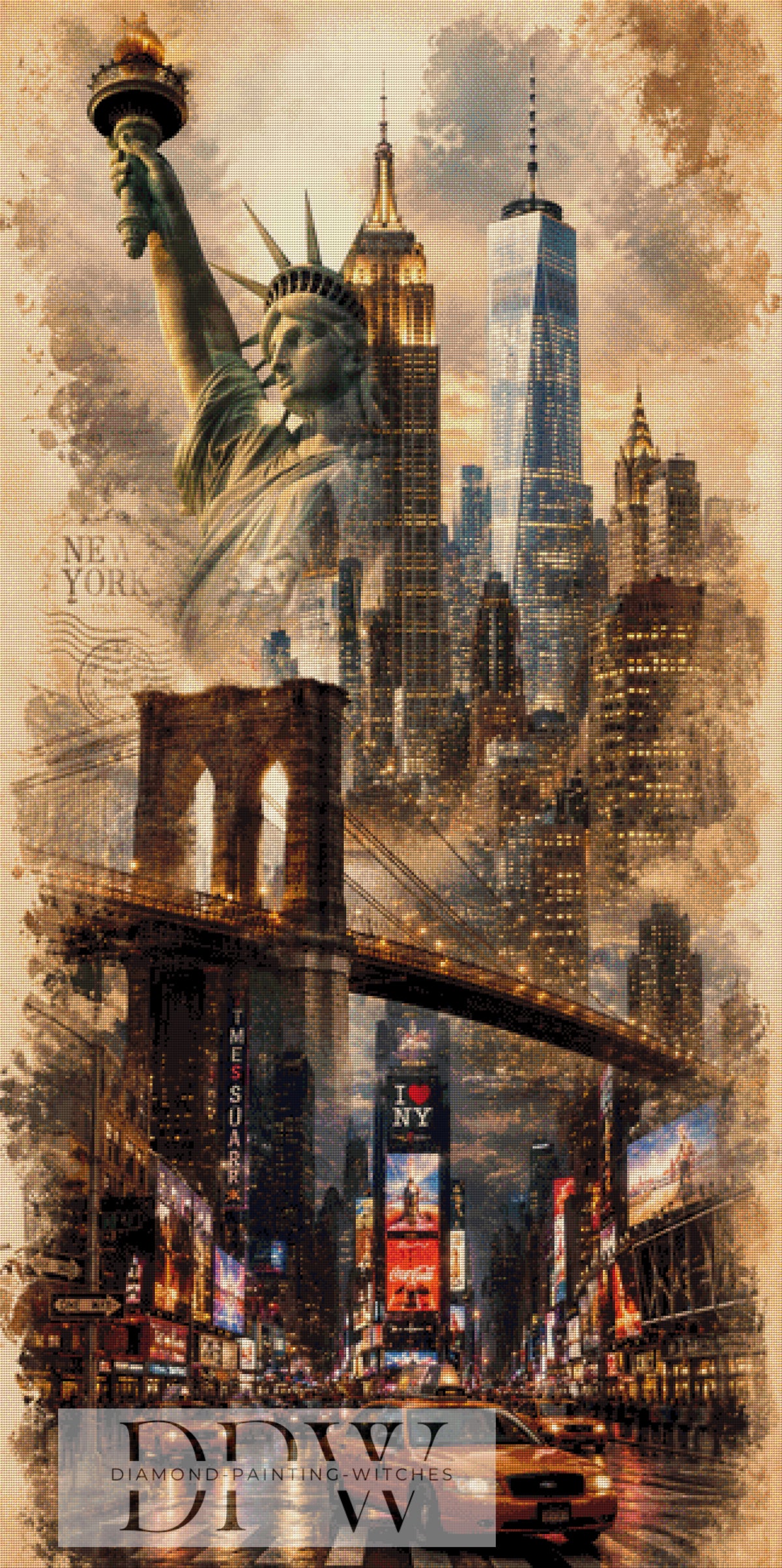 Skyline Magic by theA.art with 230 colors