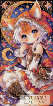 Mondkitsune by Elly_A.I  mit 240 Farben