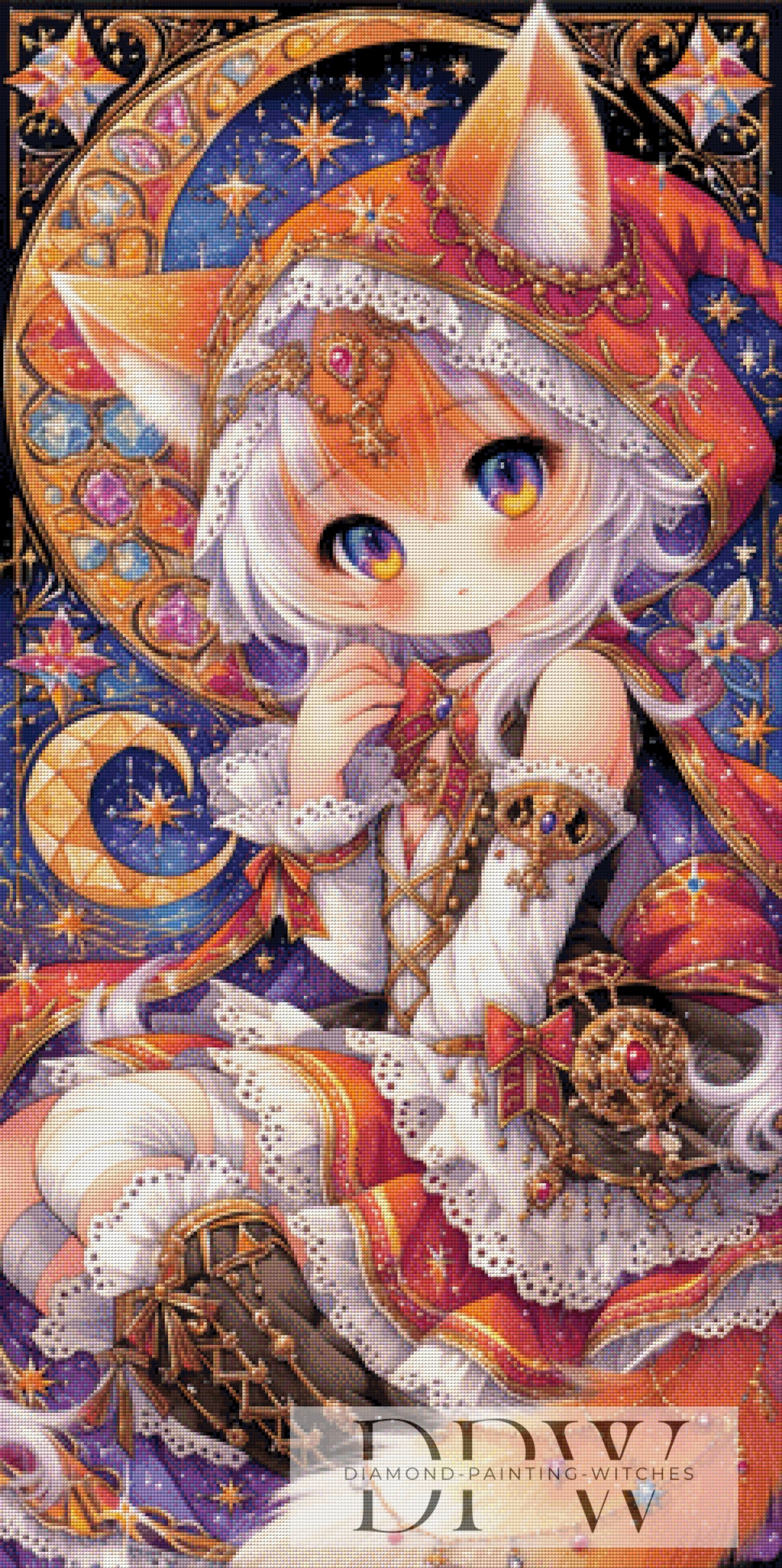 Mondkitsune by Elly_A.I  mit 240 Farben