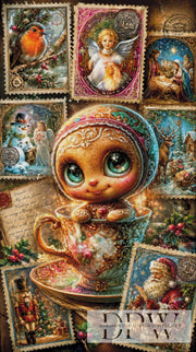 Elly_A.I作「Weihnachtswunderlein」（340色使用）
