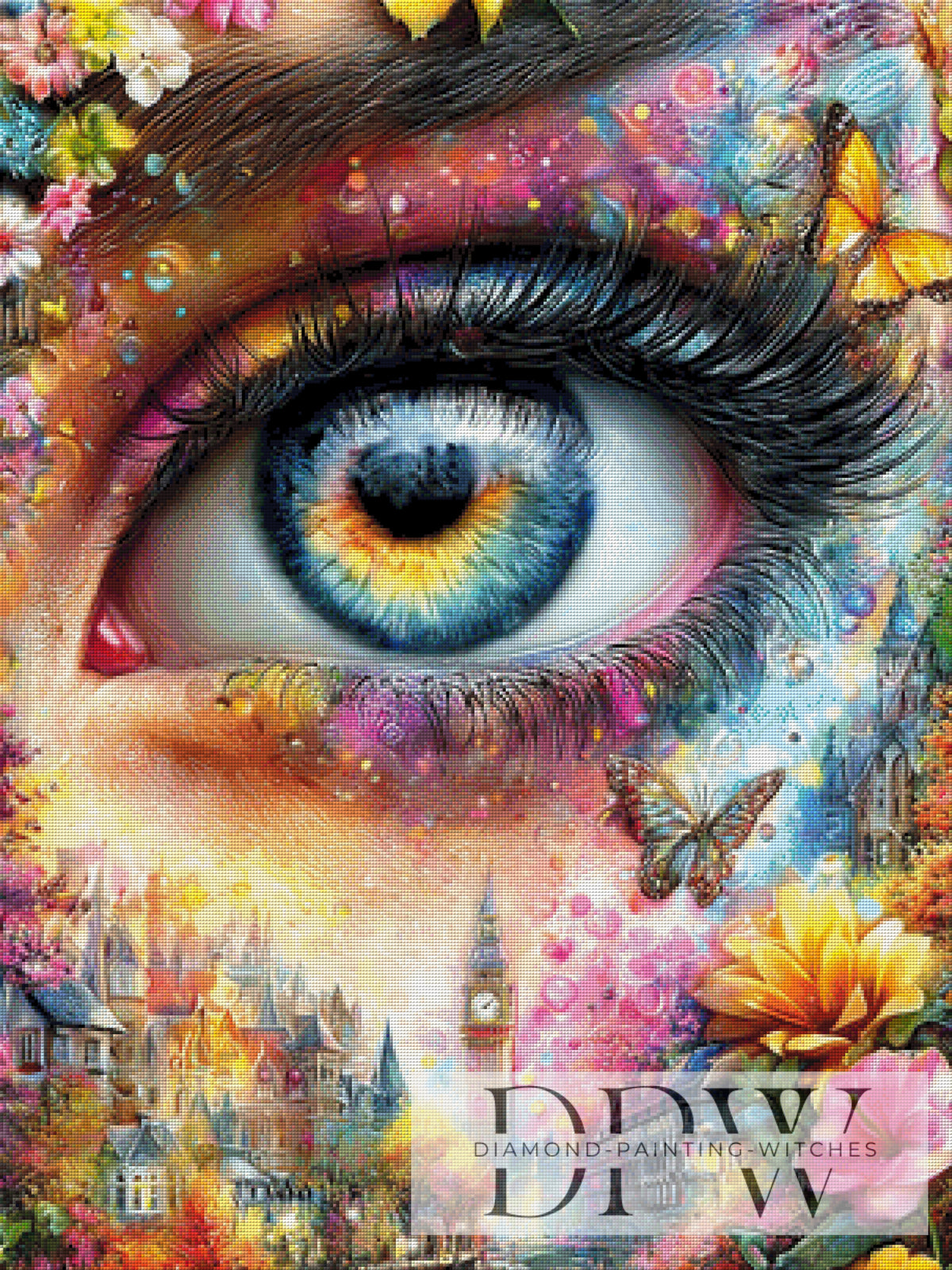 London Eye by CleoDora with 400 colors