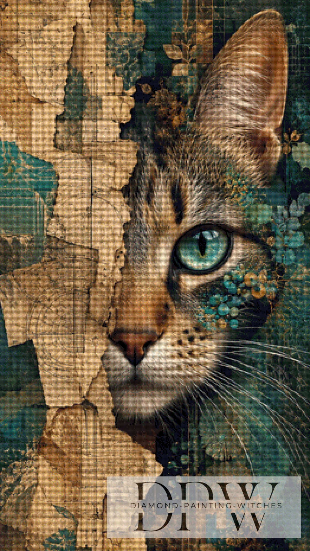 Die Katze mit dem Durchblick by CleoDora mit 150 Farben