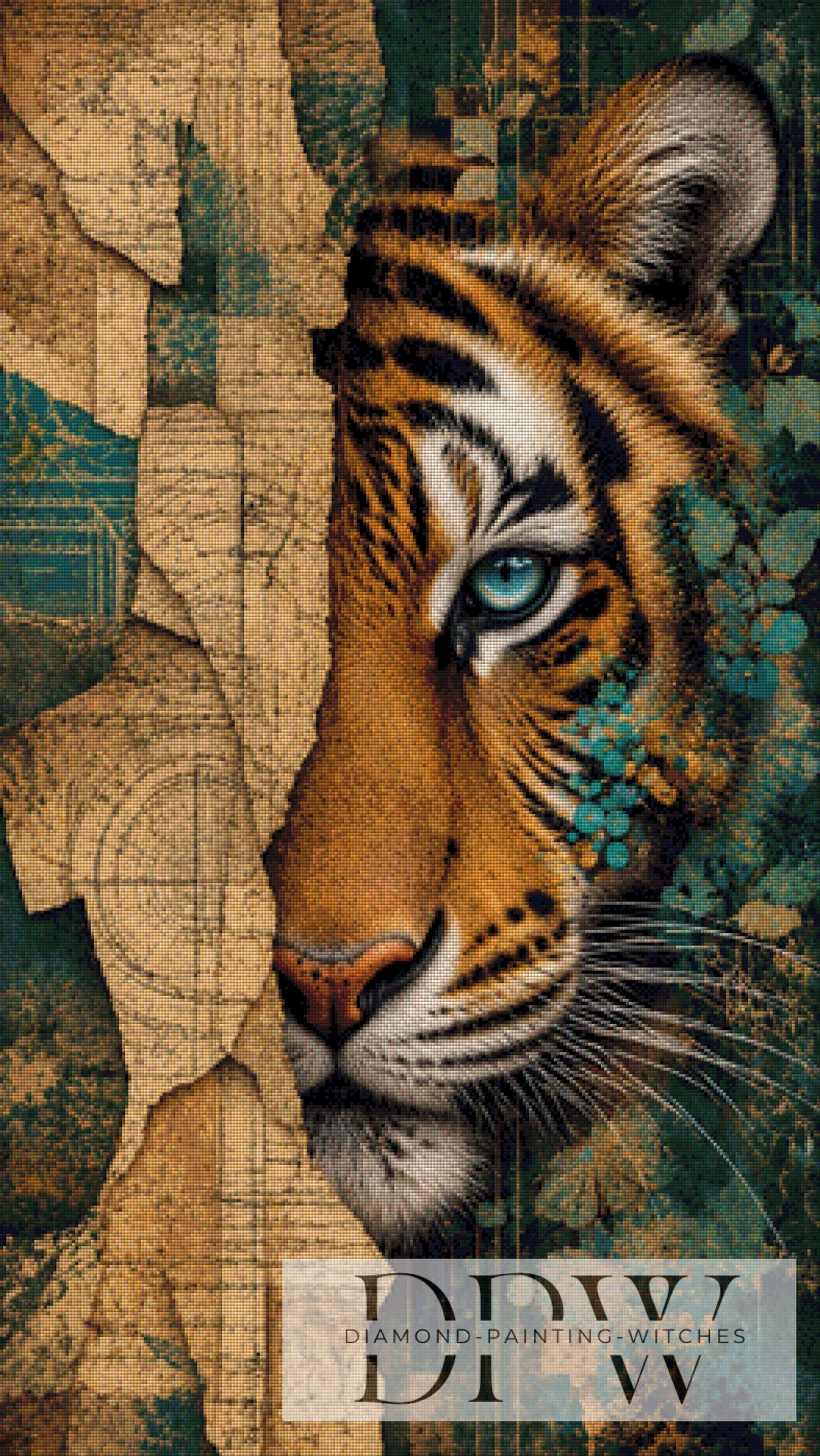 Tigerblick by CleoDora mit 150 Farben