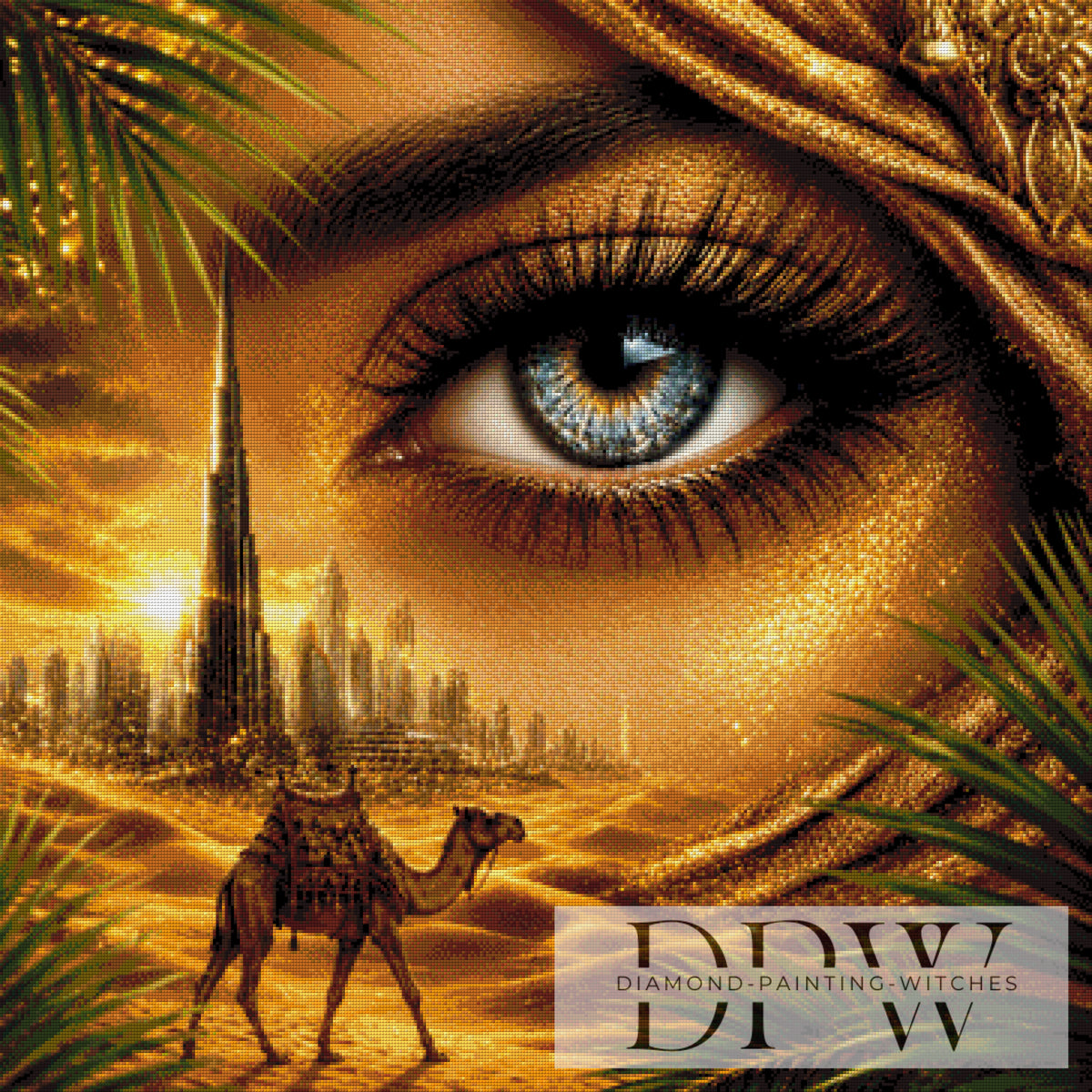Golden Heart of Dubai by Casalla Vendetta mit 150 Farben