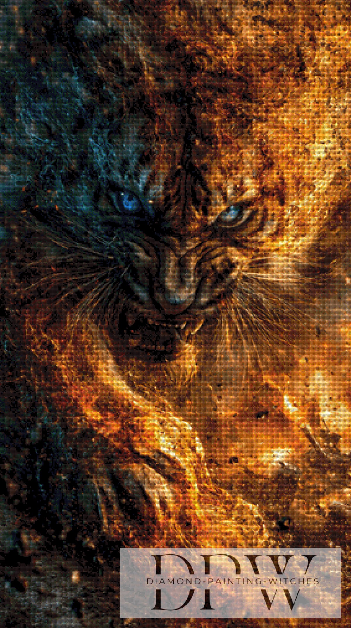 Roaring Tiger（Pixxel Pics作）、130色