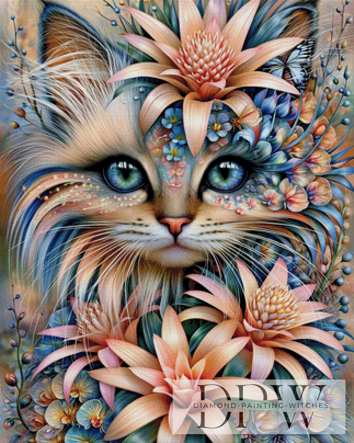 Floral Mood by CleoDora with 330 colors