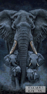 Elephant family by theA.art with 60 colors