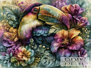 Toucan Blossom by CreatiVart with 310 colors