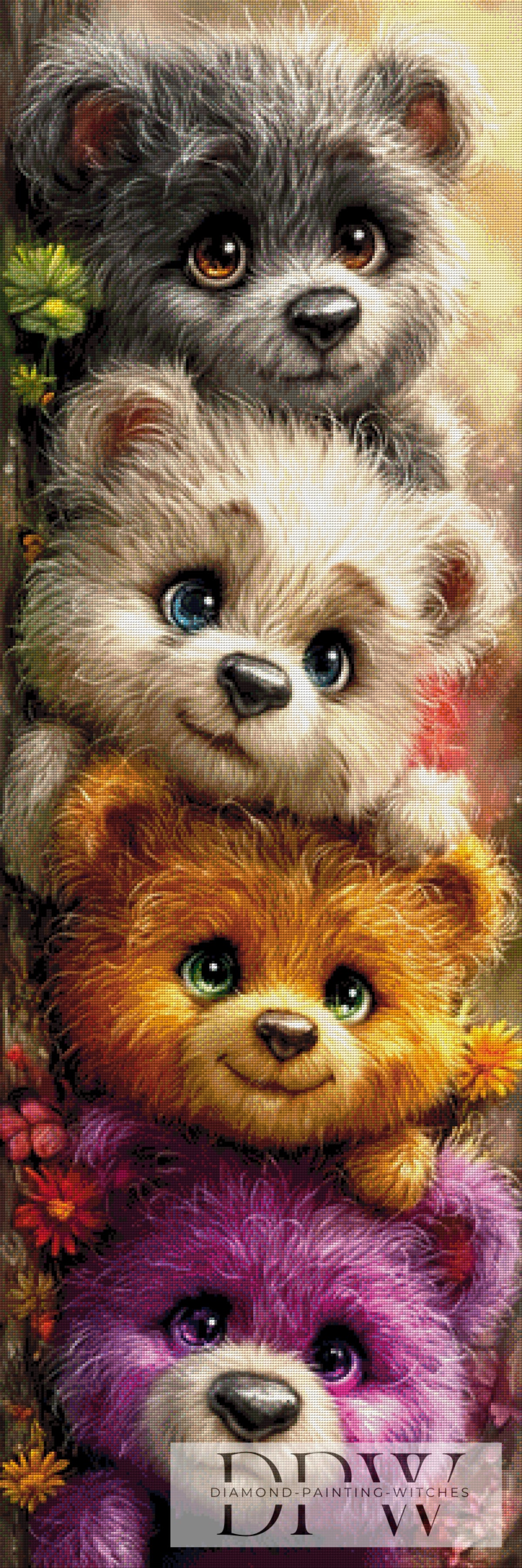 テディバンデ I (Teddybande I) by CreatiVart、270色入り
