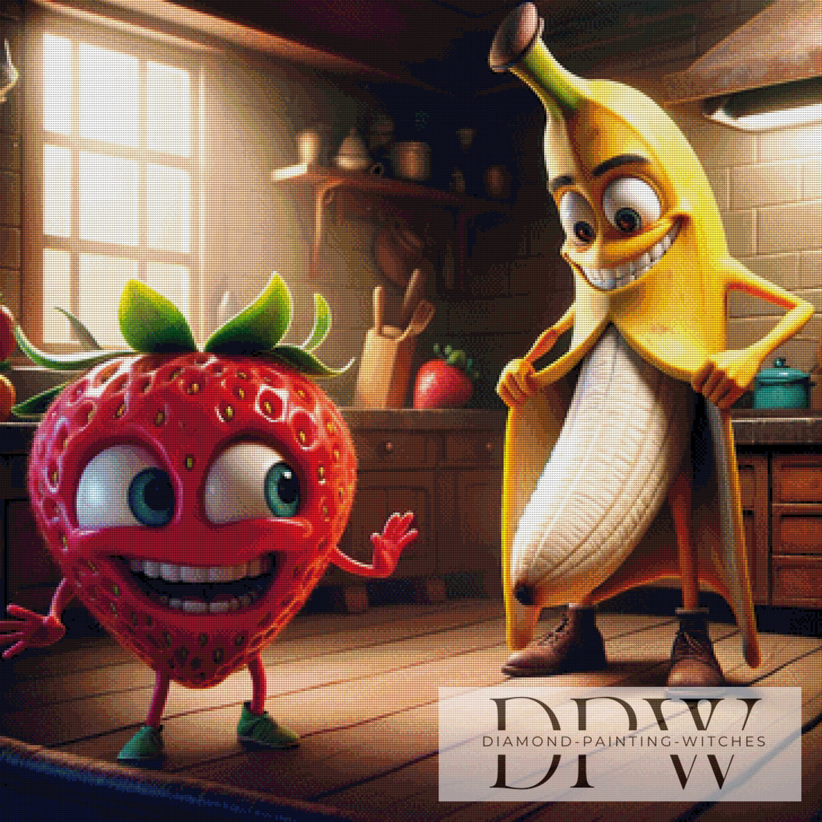 Pixxel PicsによるCheeky Banana（310色）