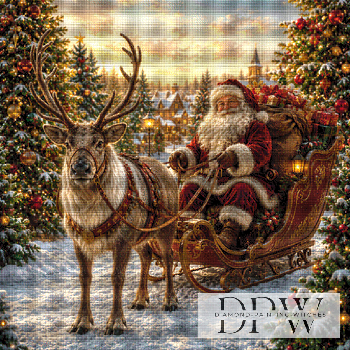 Weihnachtsfahrt by CreatiVart mit 230 Farben