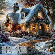Winter House by CreatiVart with 270 colors
