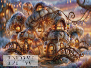Lichterpilzhaus by CreatiVart with 240 colors