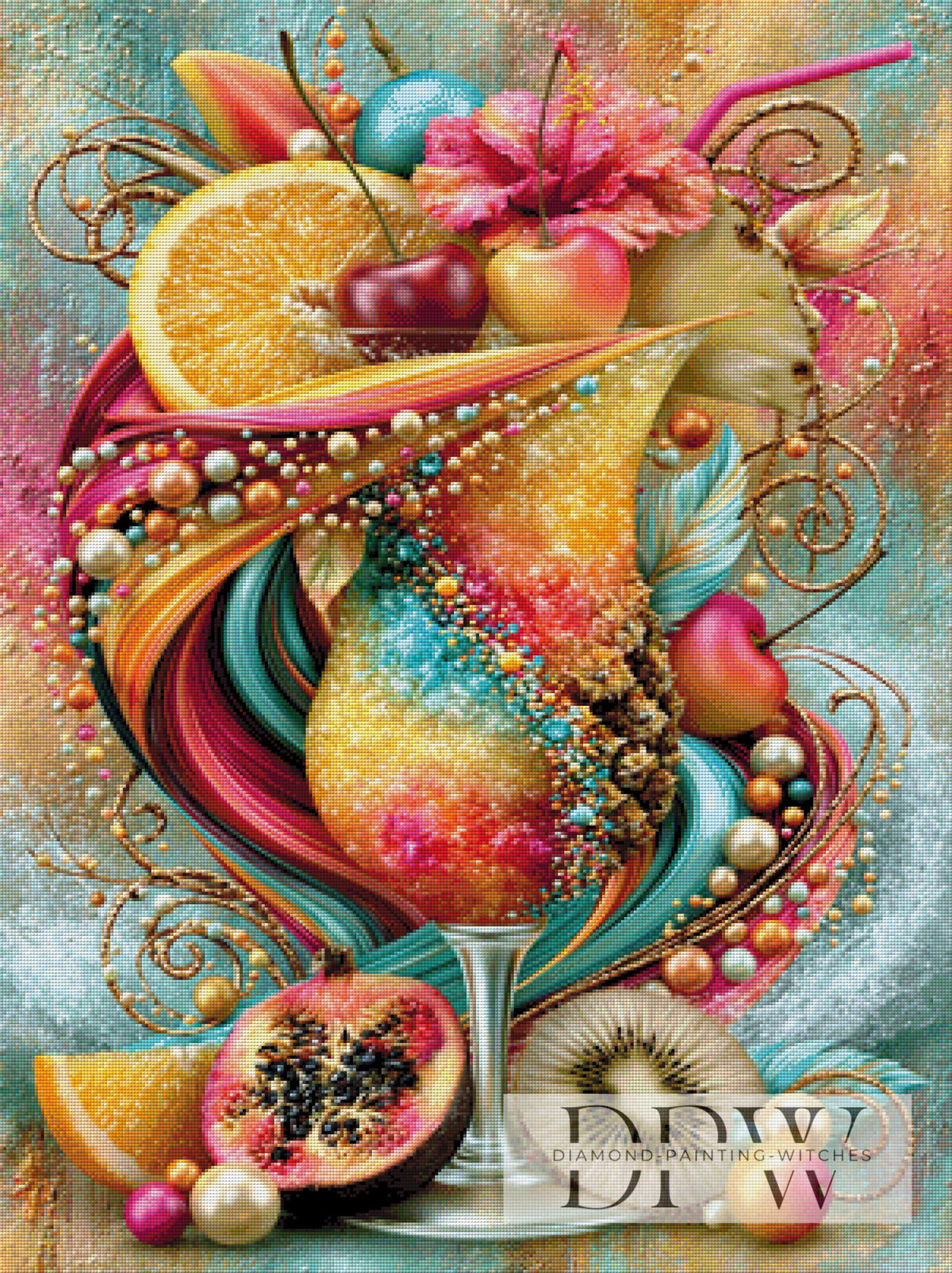 Fruchtcocktail by CleoDora mit 360 Farben