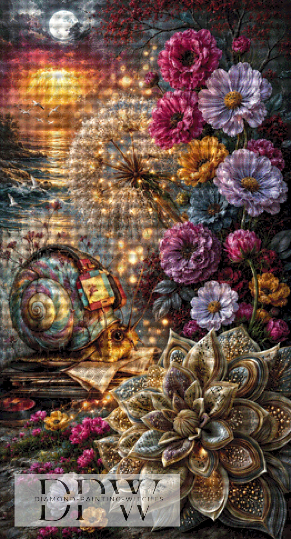 Dream Snail by CleoDora with 290 colors