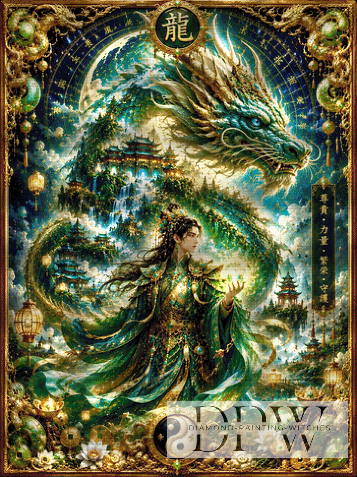 Sternzeichen Drache by Elly_A.I  mit 230 Farben