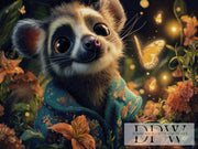 The Little Coati by CreatiVart with 230 colors