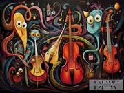 Abstract music by Pixxel Pics with 300 colors