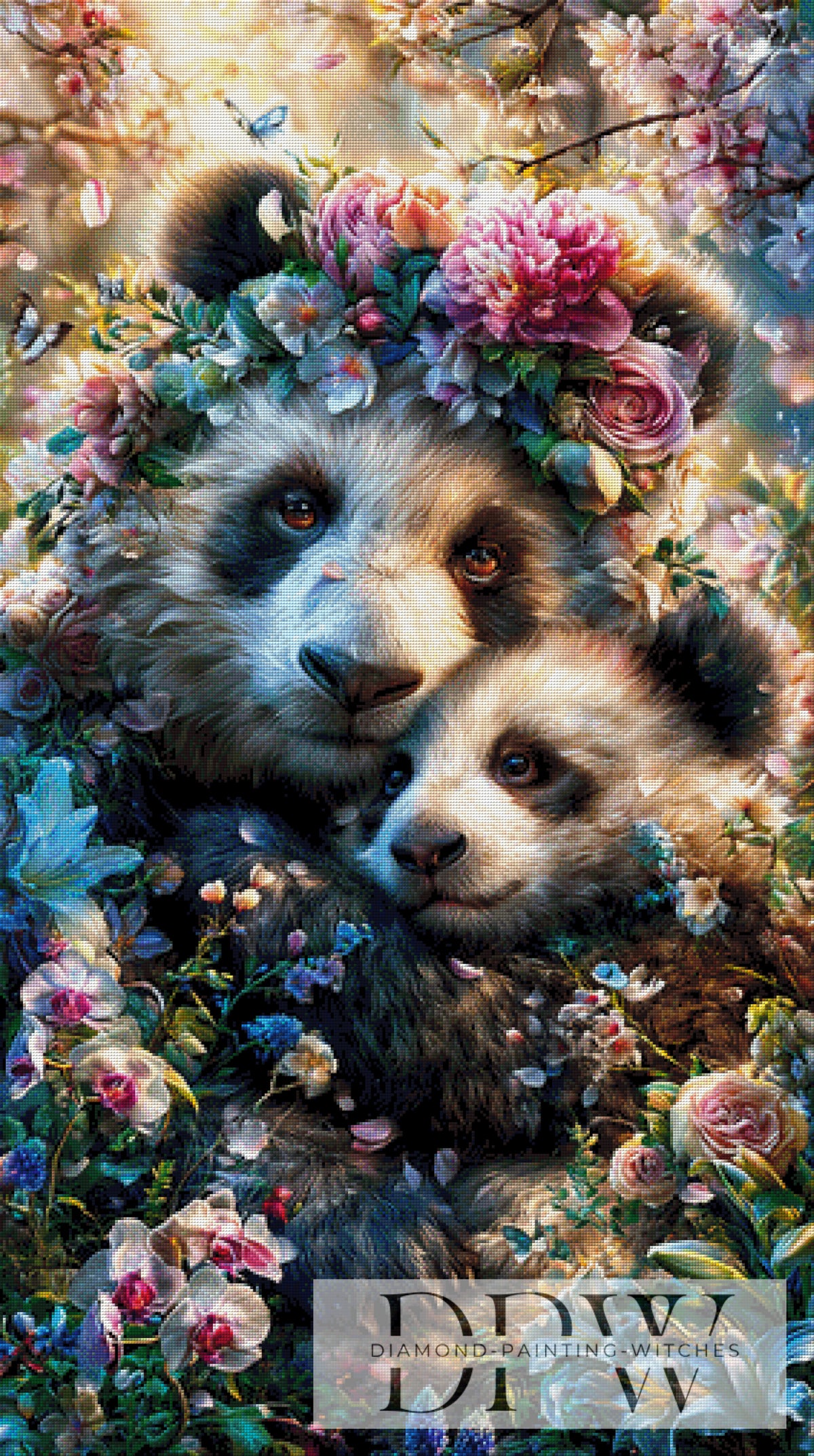 Pandaglück by ellufija with 400 colors