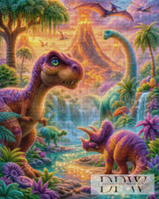 Dinowelt by Elly_A.I with 350 colors