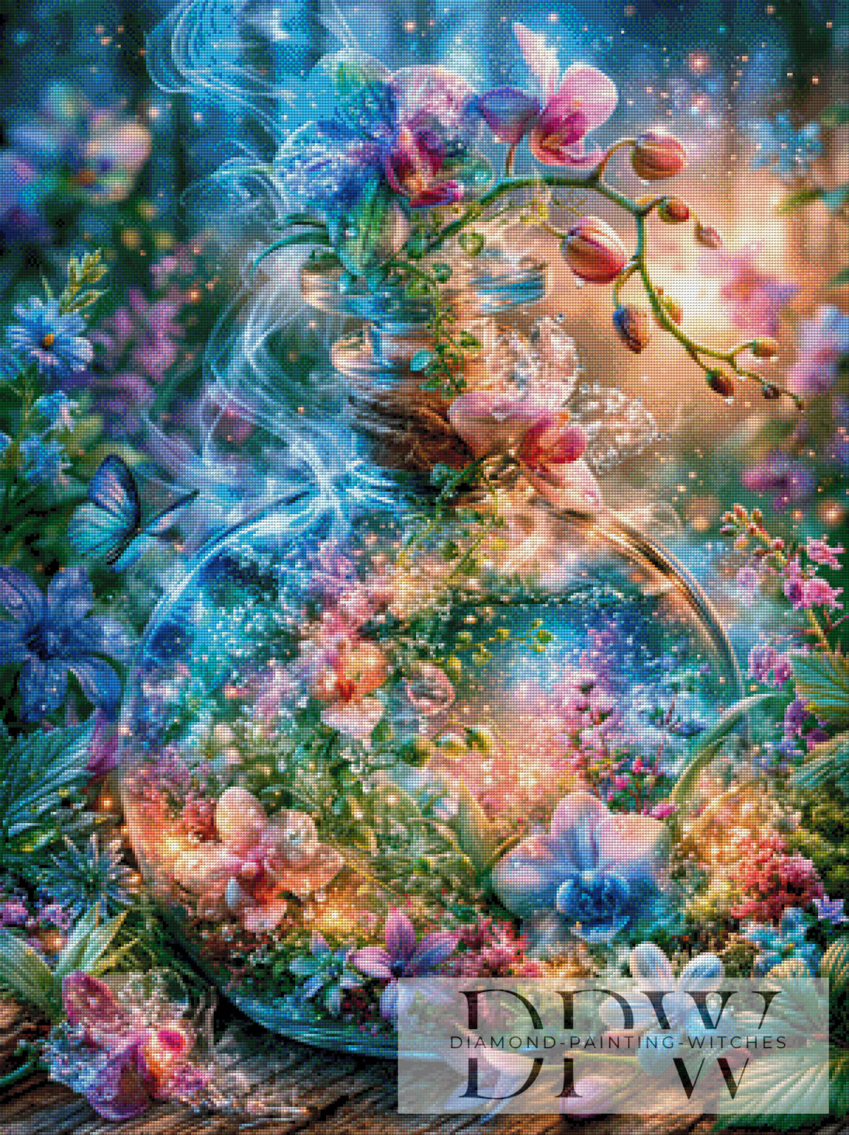 Bloomvial by ellufija with 380 colors