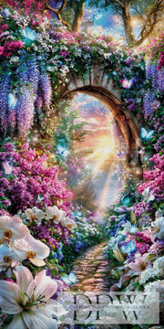 Blumenwunderland by ellufija with 390 colors