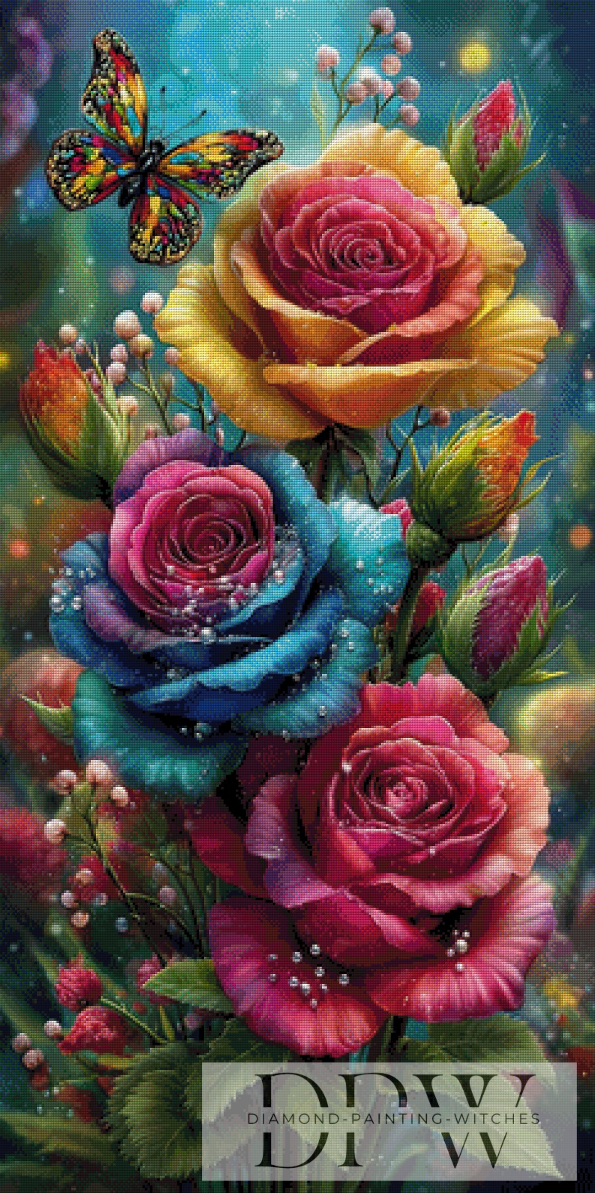Wunderrosen by QN with 350 colors