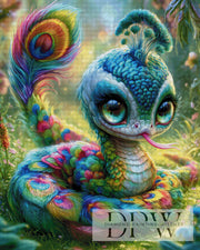 Jewelry snake by Elly_A.I with 390 colors