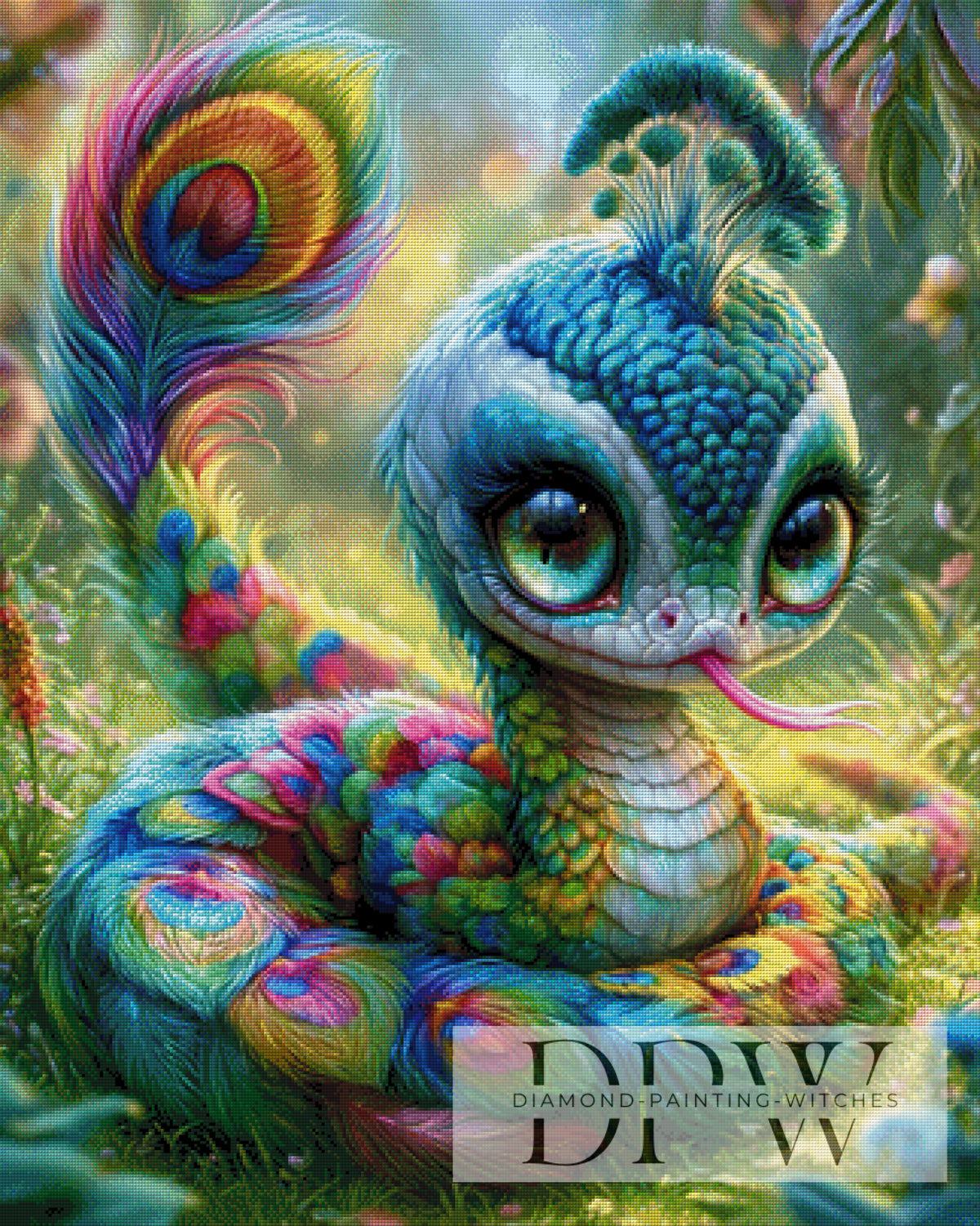 Jewelry snake by Elly_A.I with 390 colors