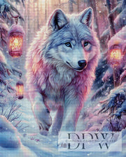 Icy Wolf by Elly_A.I with 190 colors