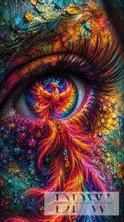 Phoenix Eye by Elly_A.I with 400 colors