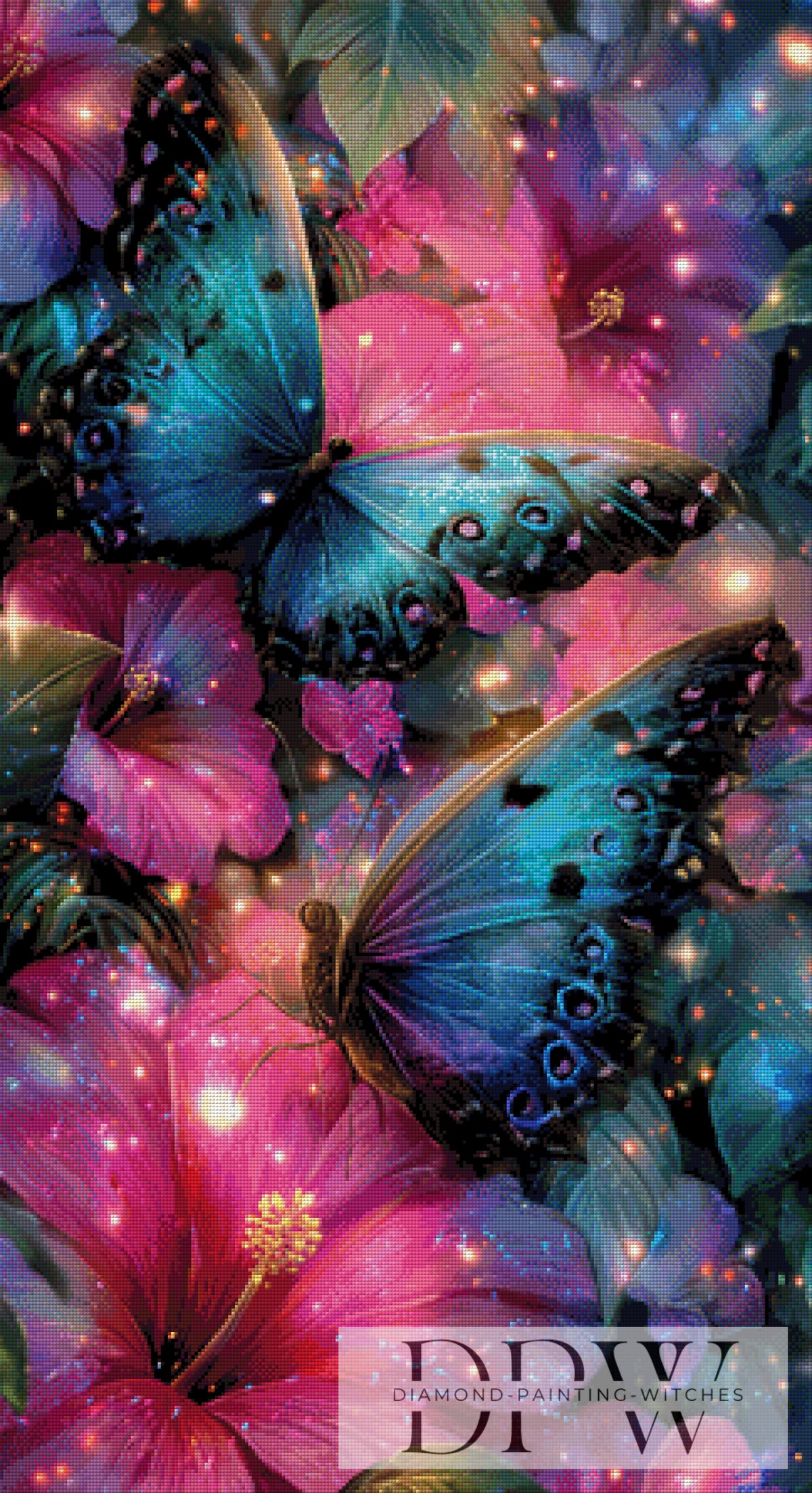 Hibiskusblüten by Creativart mit 300 Farben