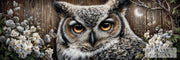 Wooden panel Owl Watch by Elly_A.I with 130 colors