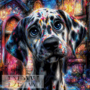 Colorful Dalmatian by CreatiVart with 330 colors