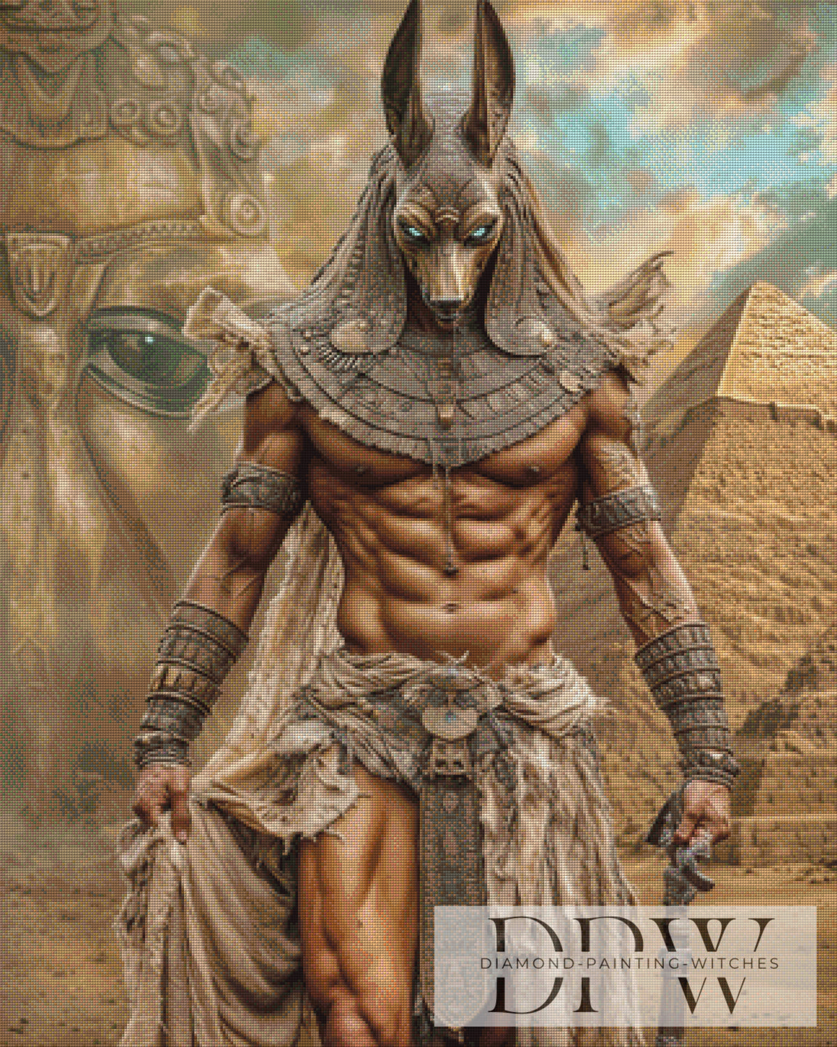 Pixxel Picsによるエジプトの神、115色入り