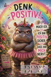 Think Positive by ellufija with 320 colors