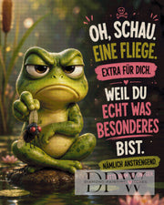 Frog saying by ellufija with 180 colors