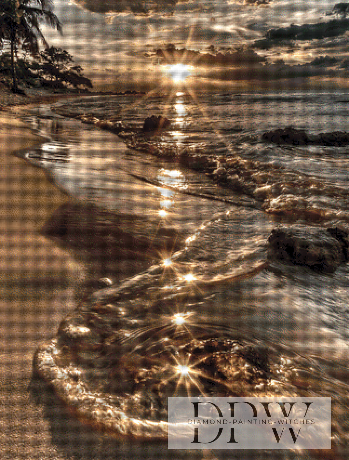 Pixxel Pics作「Morning at the Beach」（110色）