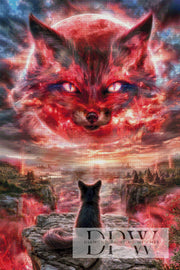 Red Light Spirit by ellufija with 250 colors