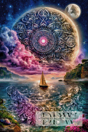 Sails in the Ornamental Sky by ellufija with 330 colors