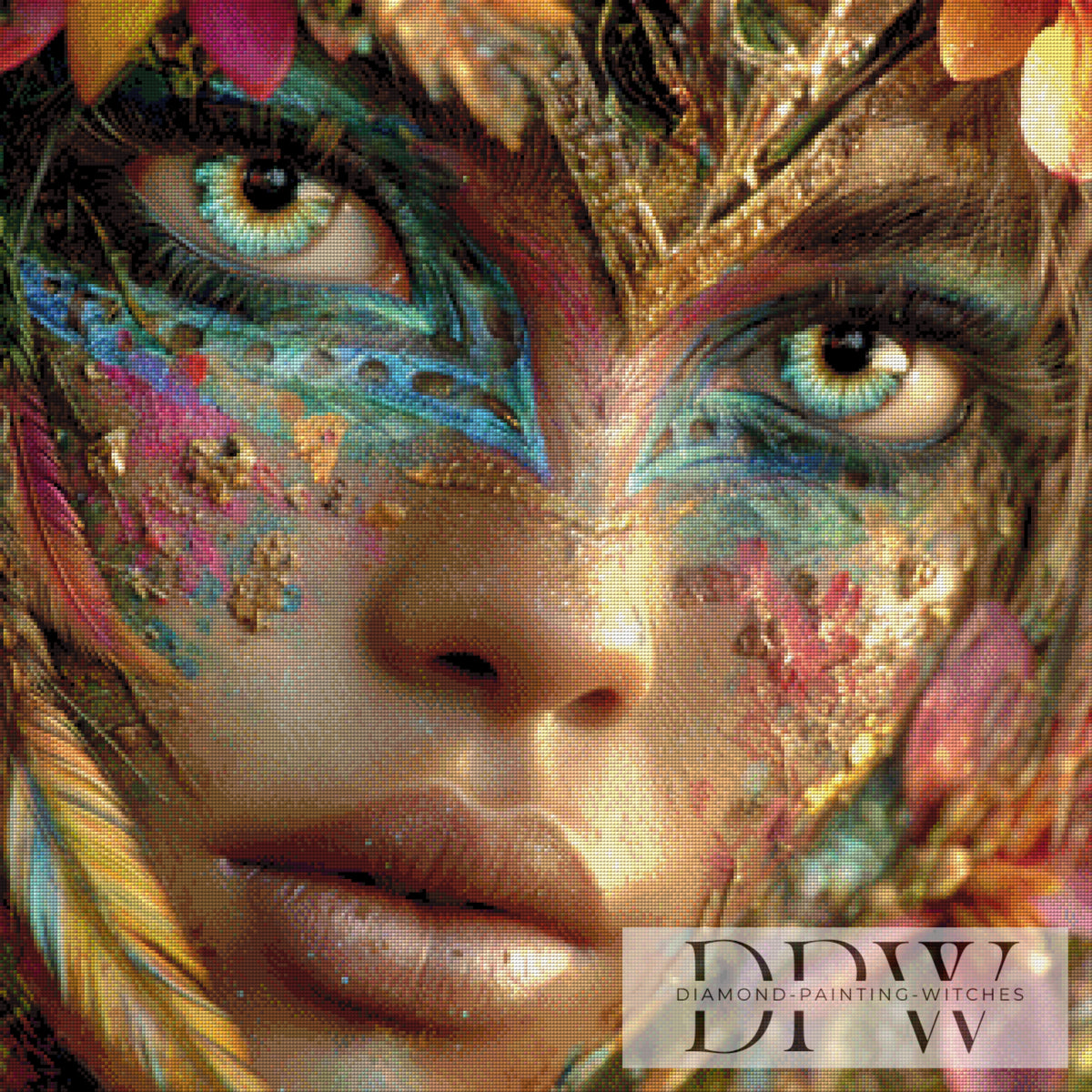 Feather Warrior by CreatiVart with 280 colors