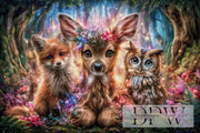 Friends of the Forest by ellufija with 340/330 colors