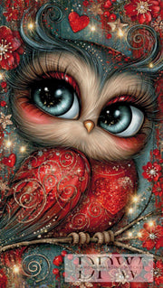 Owl in Magic Light by CleoDora with 250 colors
